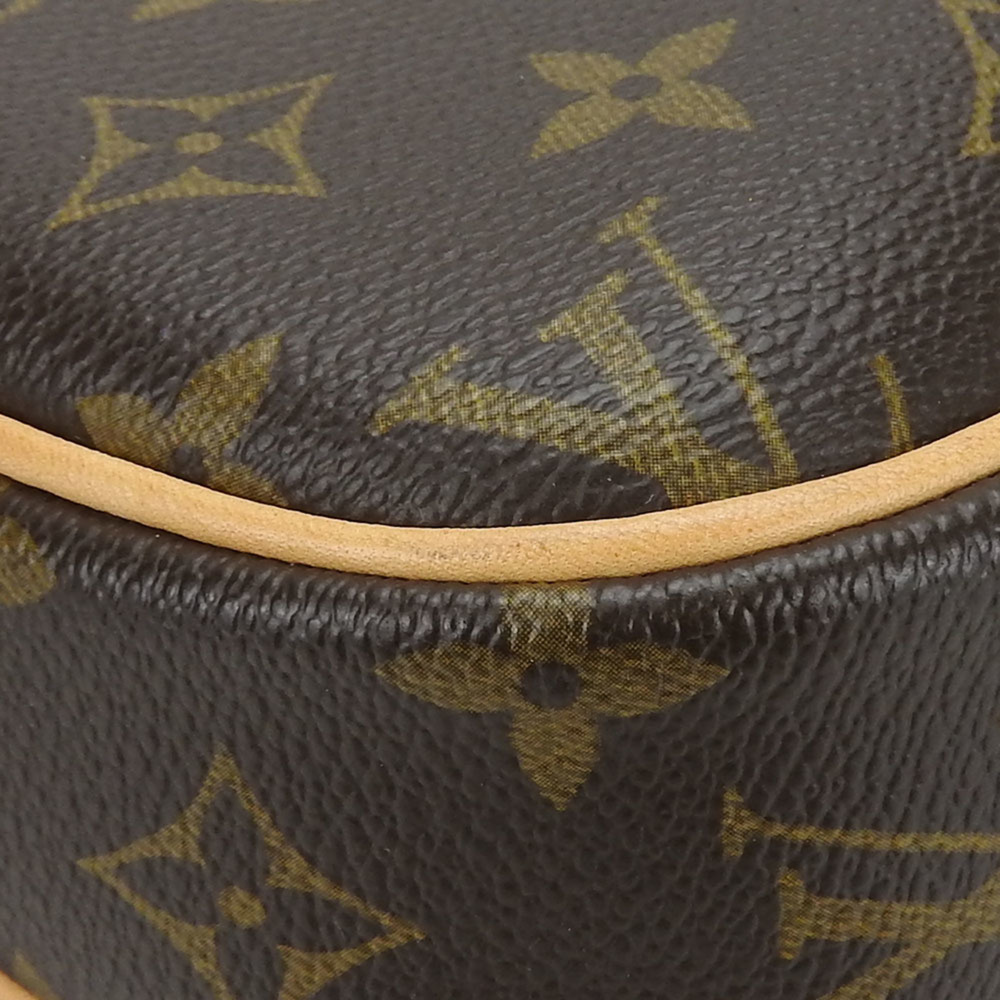 LOUIS VUITTON Authentic Brown Monogram Canvas Shoulder Bag - Picture 5 of 11
